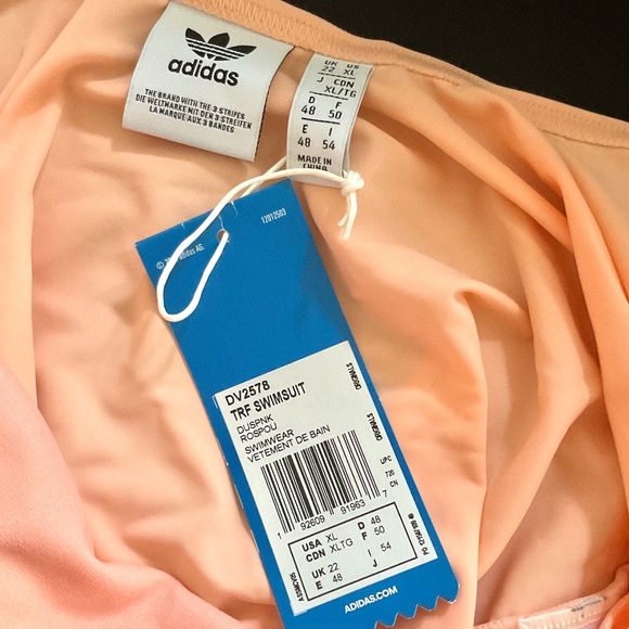 ADIDAS Originals Trefoil Swimsuit Dust Pink - Picture 4 of 4